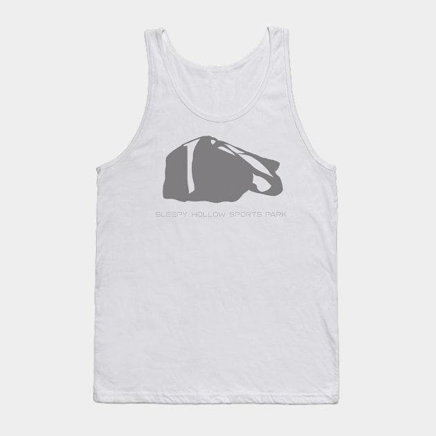 Sleepy Hollow Sports Park Resort 3D Tank Top by Mapsynergy